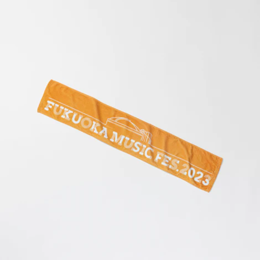 FUKUOKA MUSIC FES.23 オフィシャルマフラータオル画像
