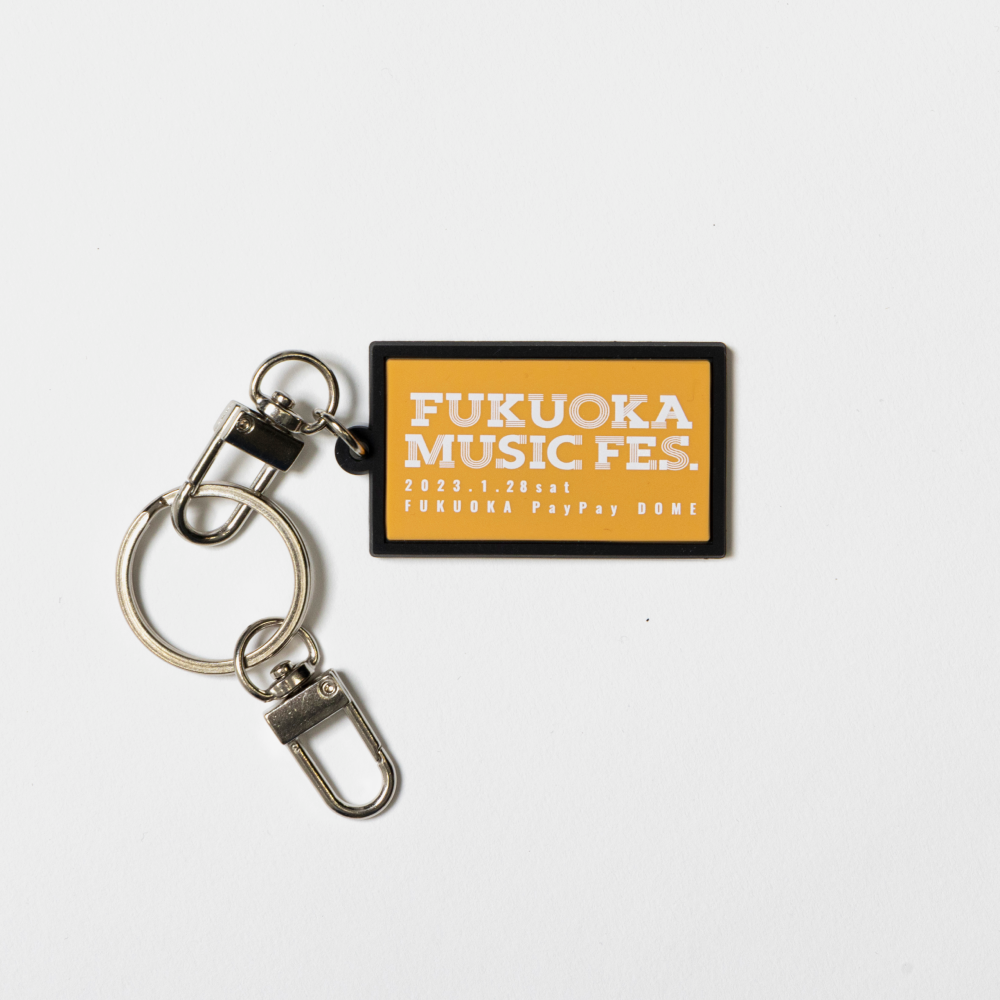 FUKUOKA MUSIC FES.23  オフィシャルキーホルダー画像